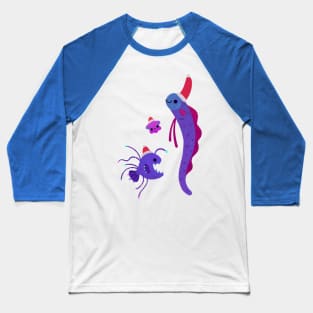 Christmas in the deep sea Baseball T-Shirt